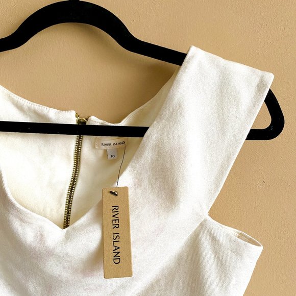 River Island Cross Crop Top - Picture 2 of 4